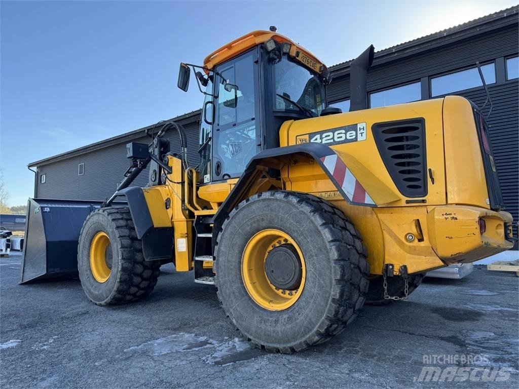 JCB 426e HT Gumikerekes homlokrakodók