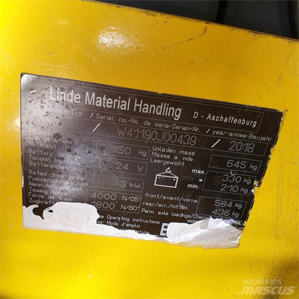 Linde P30C Vontatótargonca