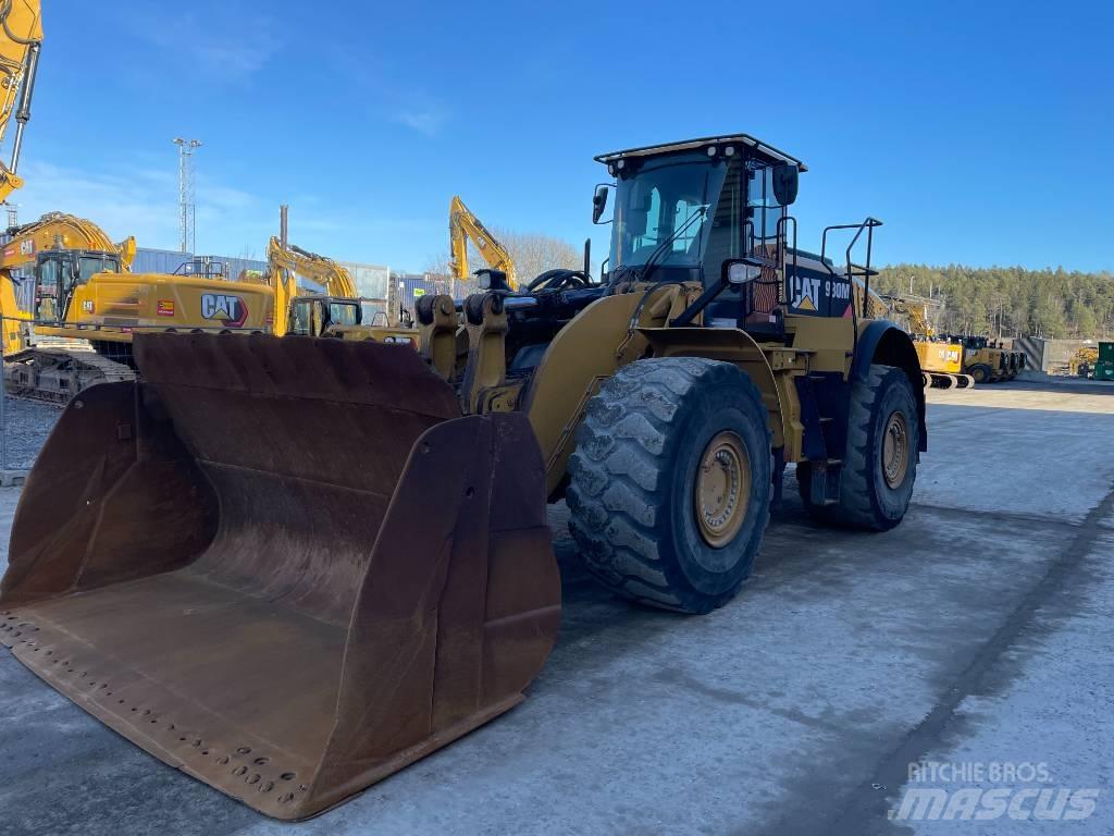 CAT 980M Gumikerekes homlokrakodók