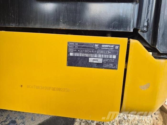 CAT 349 Lánctalpas kotrók