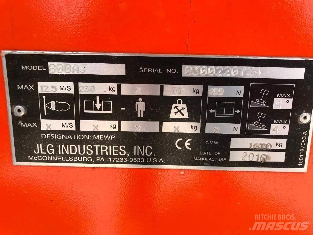 JLG 800 AJ Karos emelők
