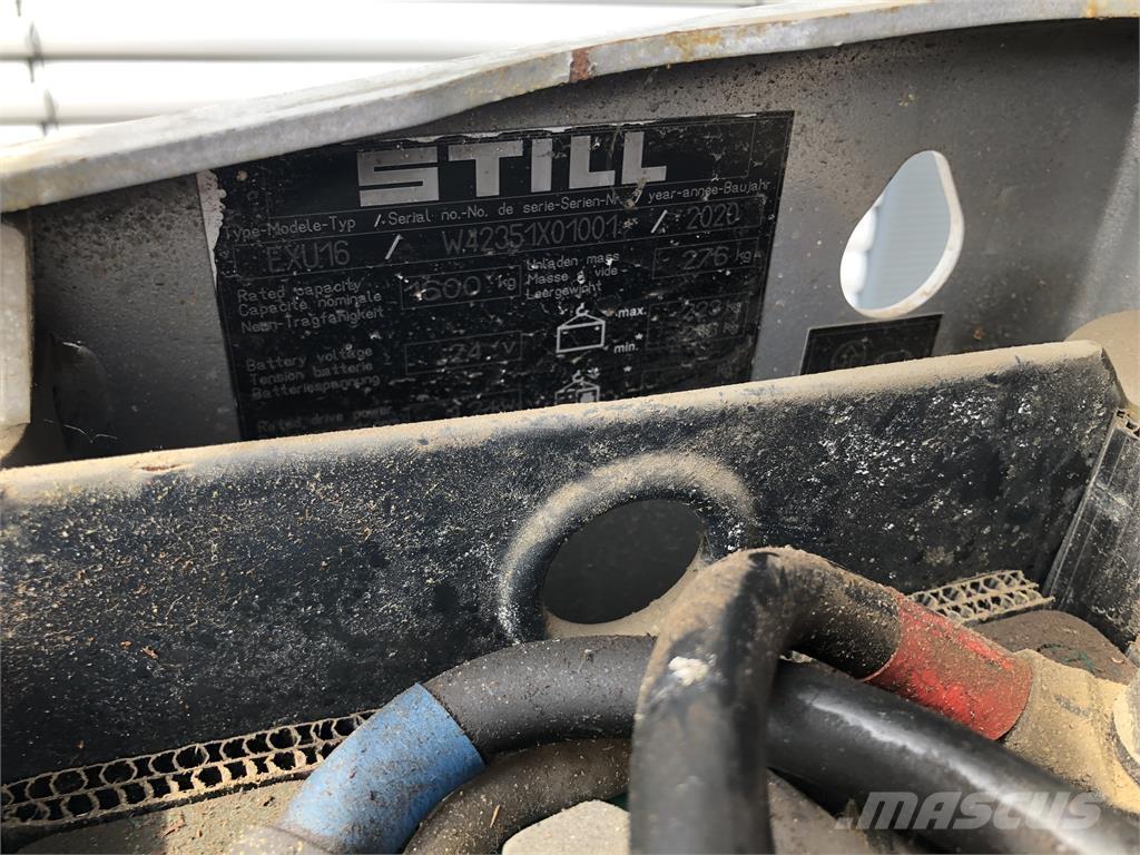 Still EXU16 Gyalogkíséretű targonca