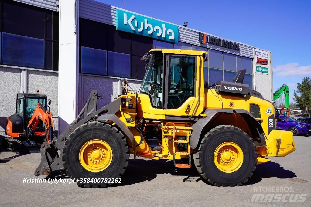 Volvo L90H STAGE V Gumikerekes homlokrakodók