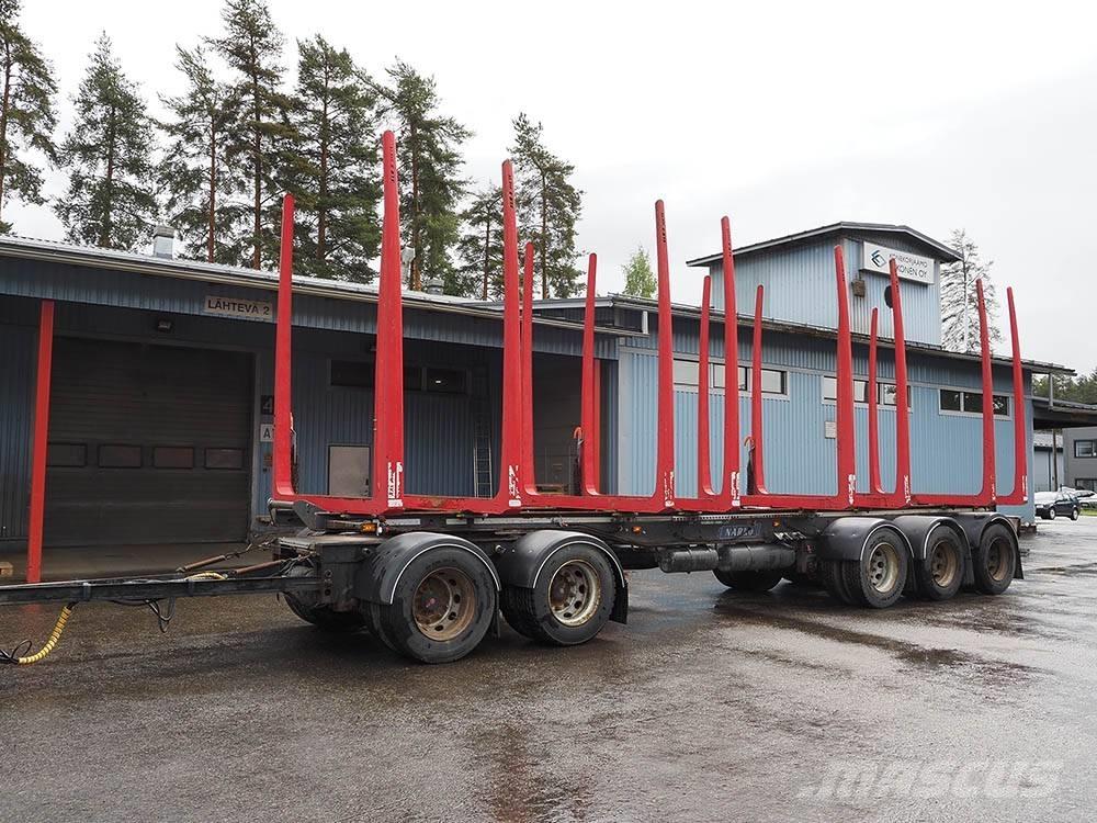 Närko 5 aks. Rönkszállító pótkocsik