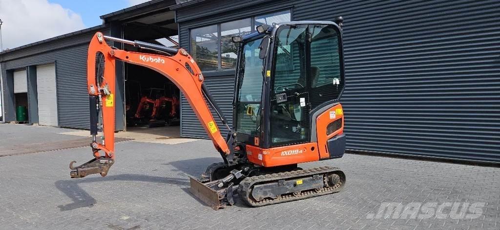 Kubota KX019-4 Mini kotrók < 7t