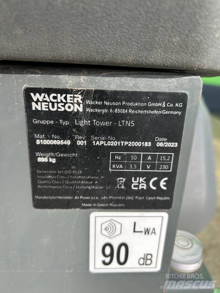 Wacker Neuson LTN 5 Fénytornyok