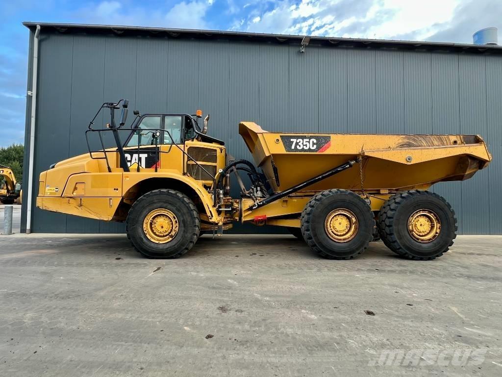 CAT 735C Csuklósdömperek