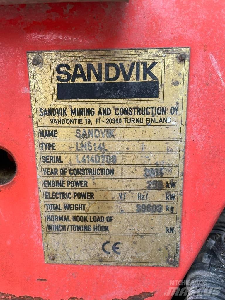 Sandvik LH 514 Bányászati Homlokrakodók