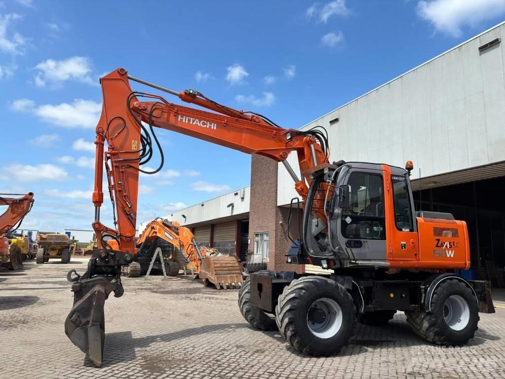 Hitachi ZX 130 W Gumikerekes kotrók