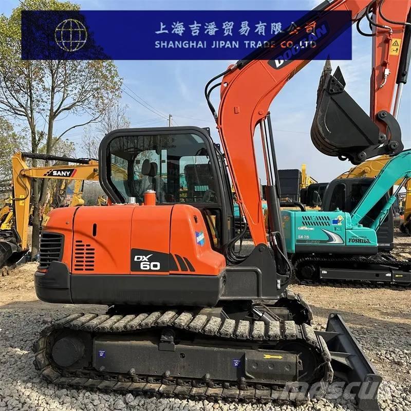 Doosan DX 60 Mini kotrók < 7t