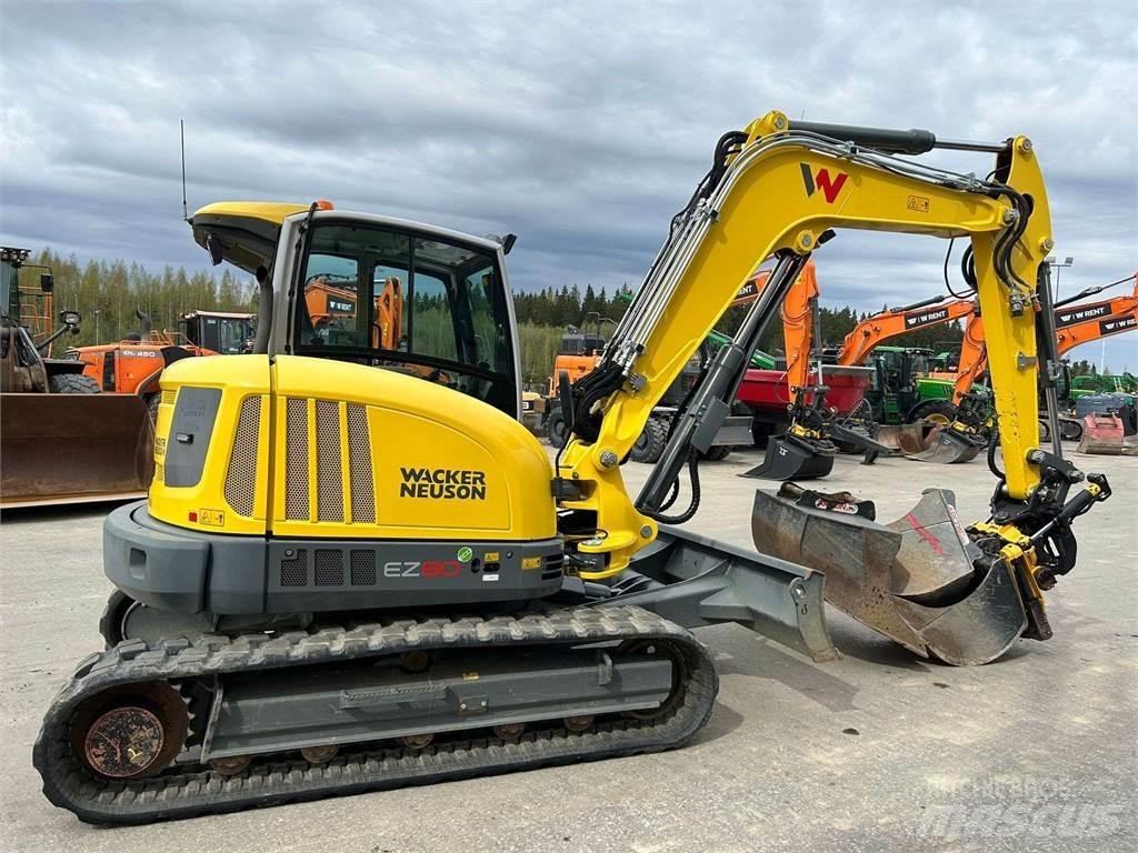 Wacker Neuson EZ80 Lánctalpas kotrók