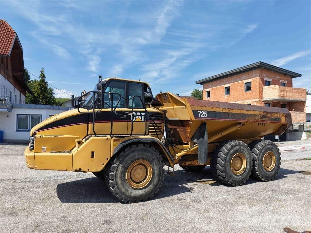 CAT 725 Csuklósdömperek
