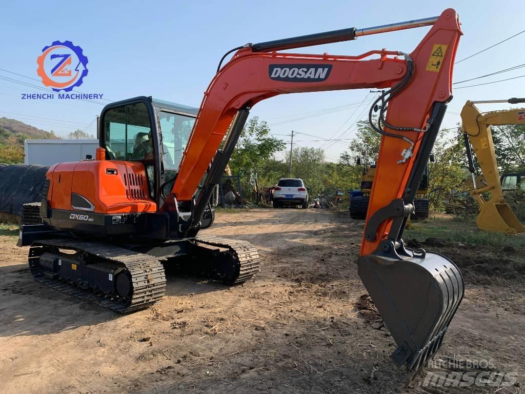 Doosan DX 60 Mini kotrók < 7t