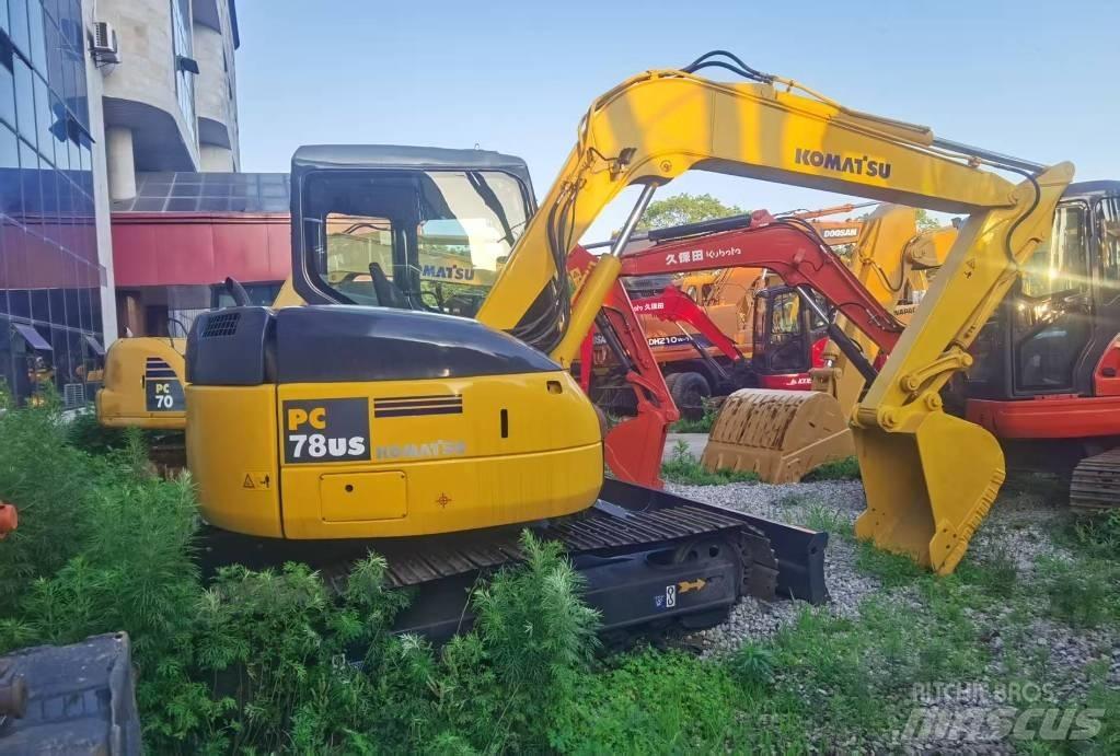 Komatsu PC 78 US Mini kotrók < 7t
