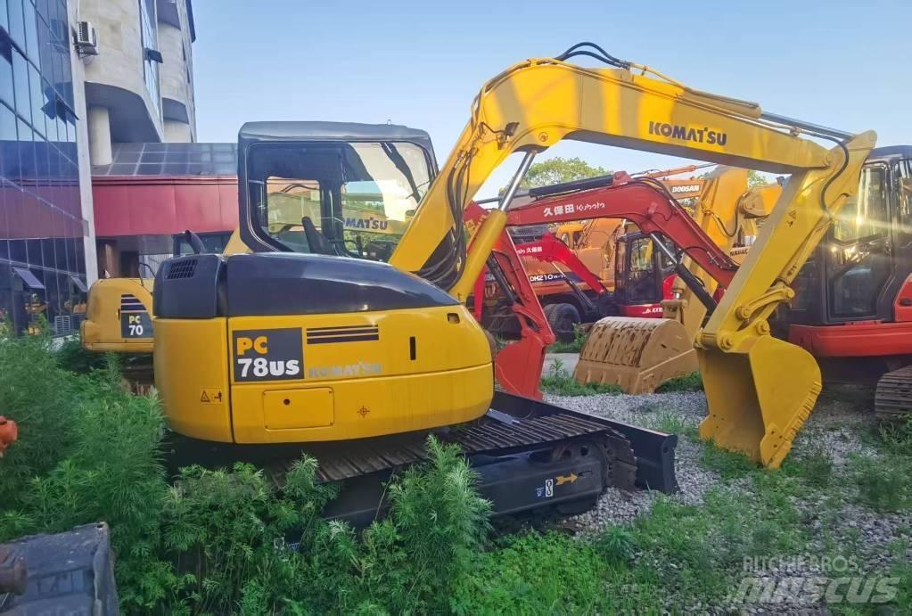 Komatsu PC 78 US Mini kotrók < 7t