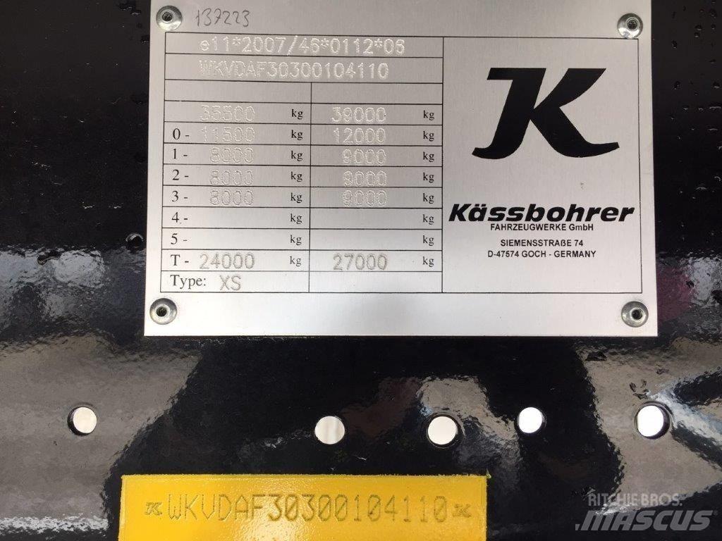 Kässbohrer Maxima Elhúzható ponyvás félpótkocsik