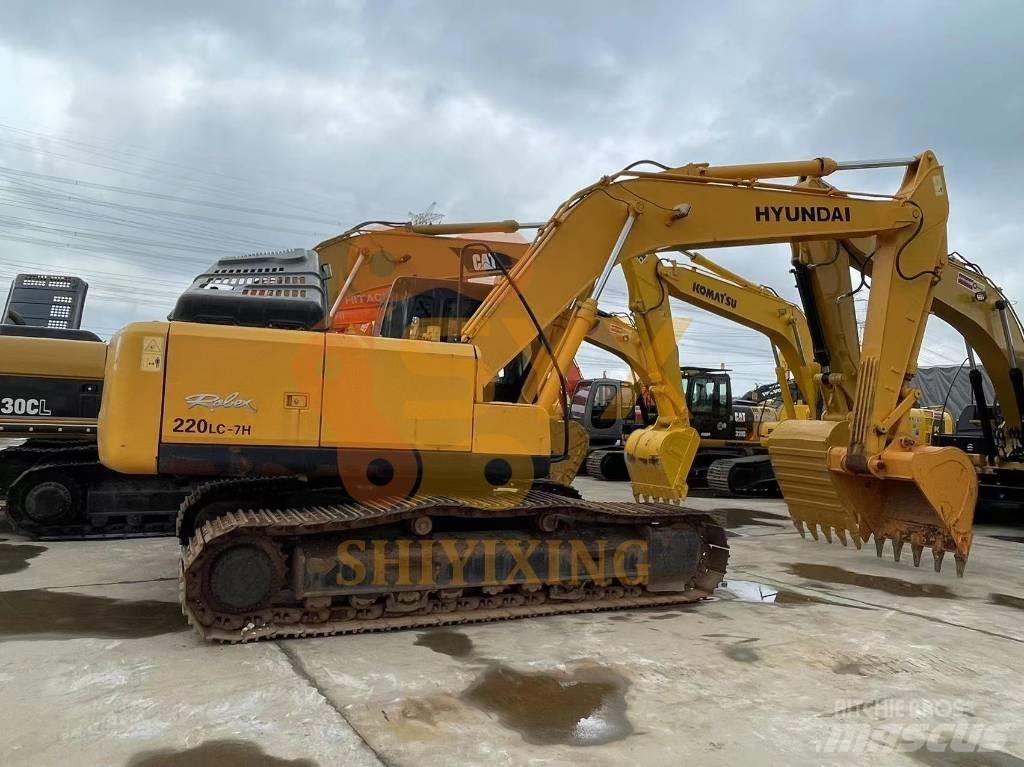 Hyundai Robex 220-7 Lánctalpas kotrók