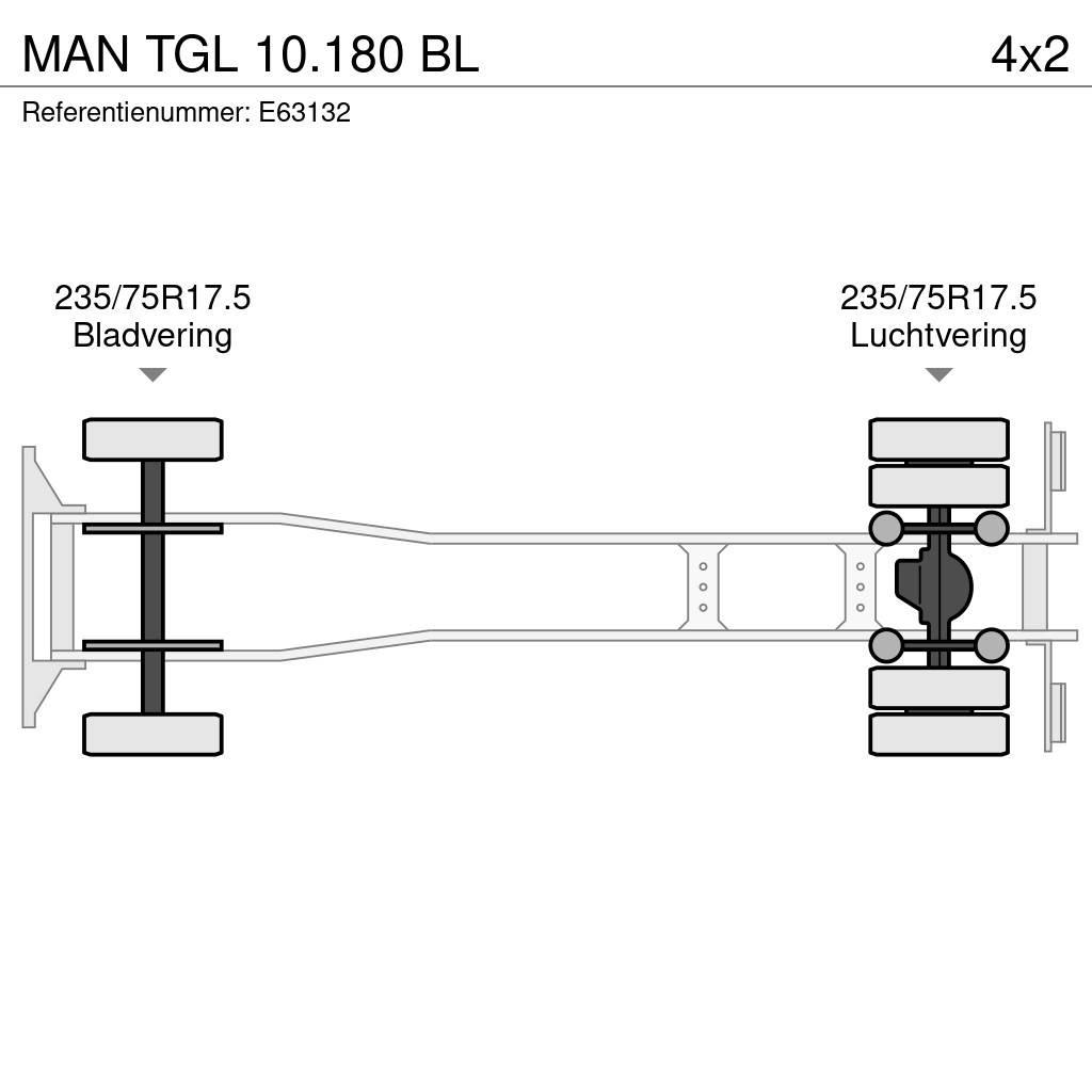 MAN TGL 10.180 BL Dobozos teherautók