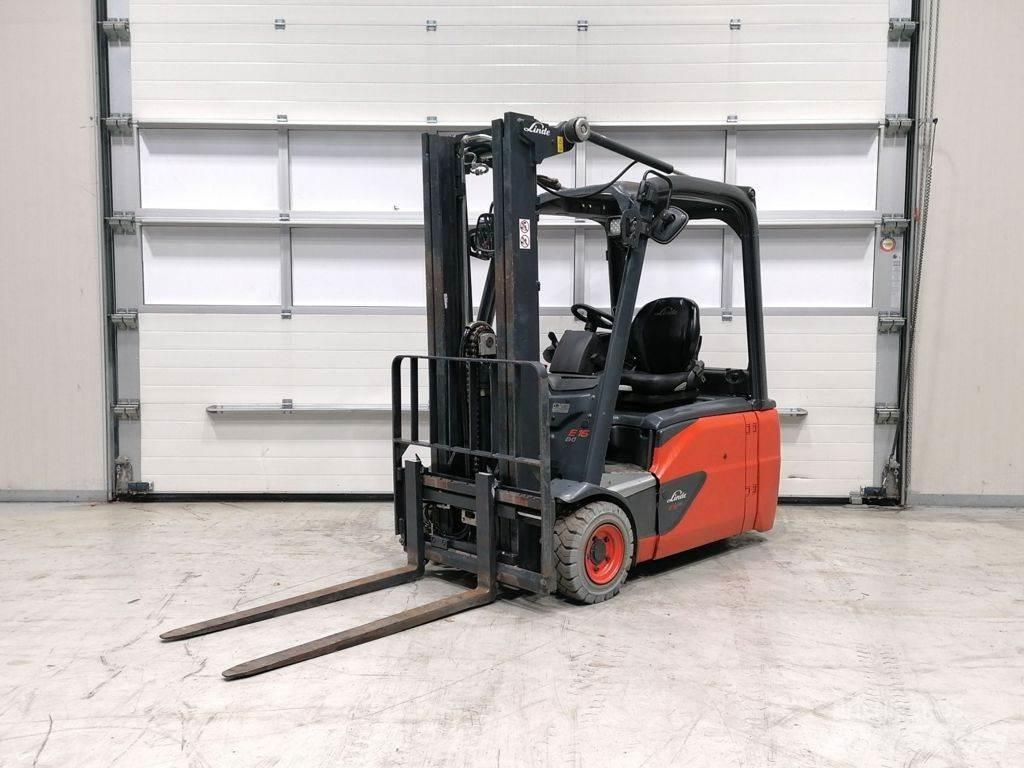 Linde E16L-02 Elektromos targoncák