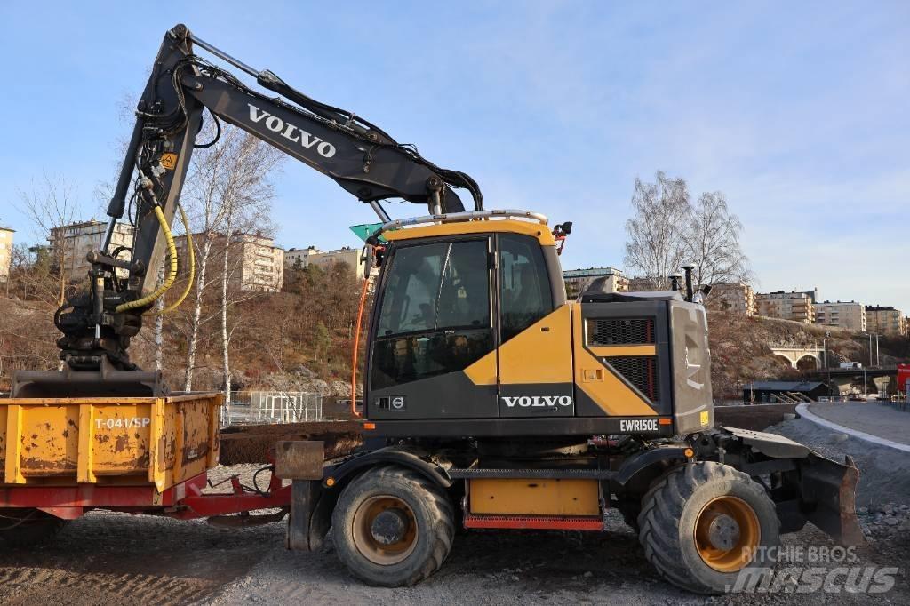 Volvo EWR 150 E Gumikerekes kotrók
