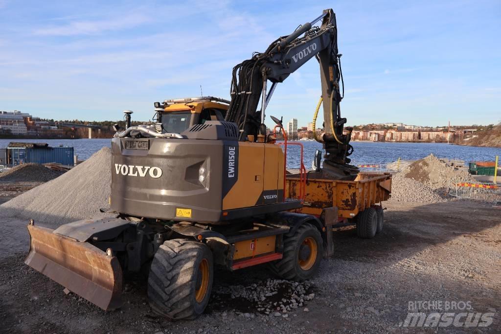 Volvo EWR 150 E Gumikerekes kotrók