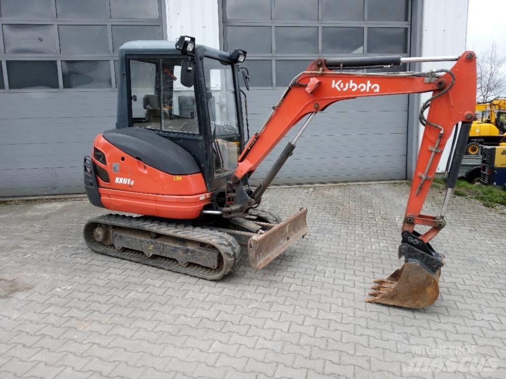 Kubota KX 61-3 Mini kotrók < 7t