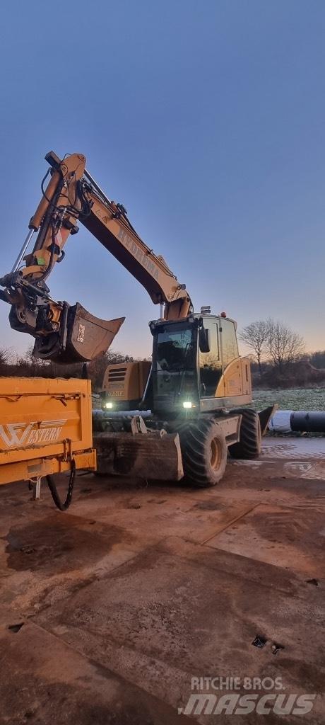 Hydrema MX 14 Gumikerekes kotrók