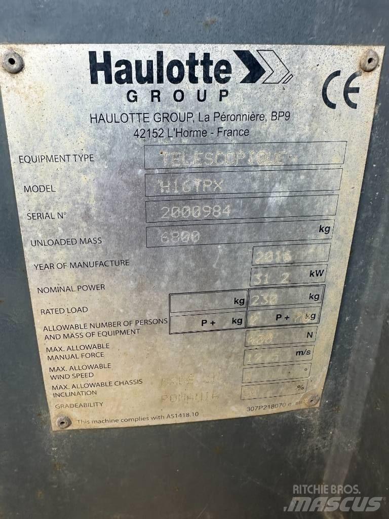 Haulotte H 16 TPX Teleszkópos emelők