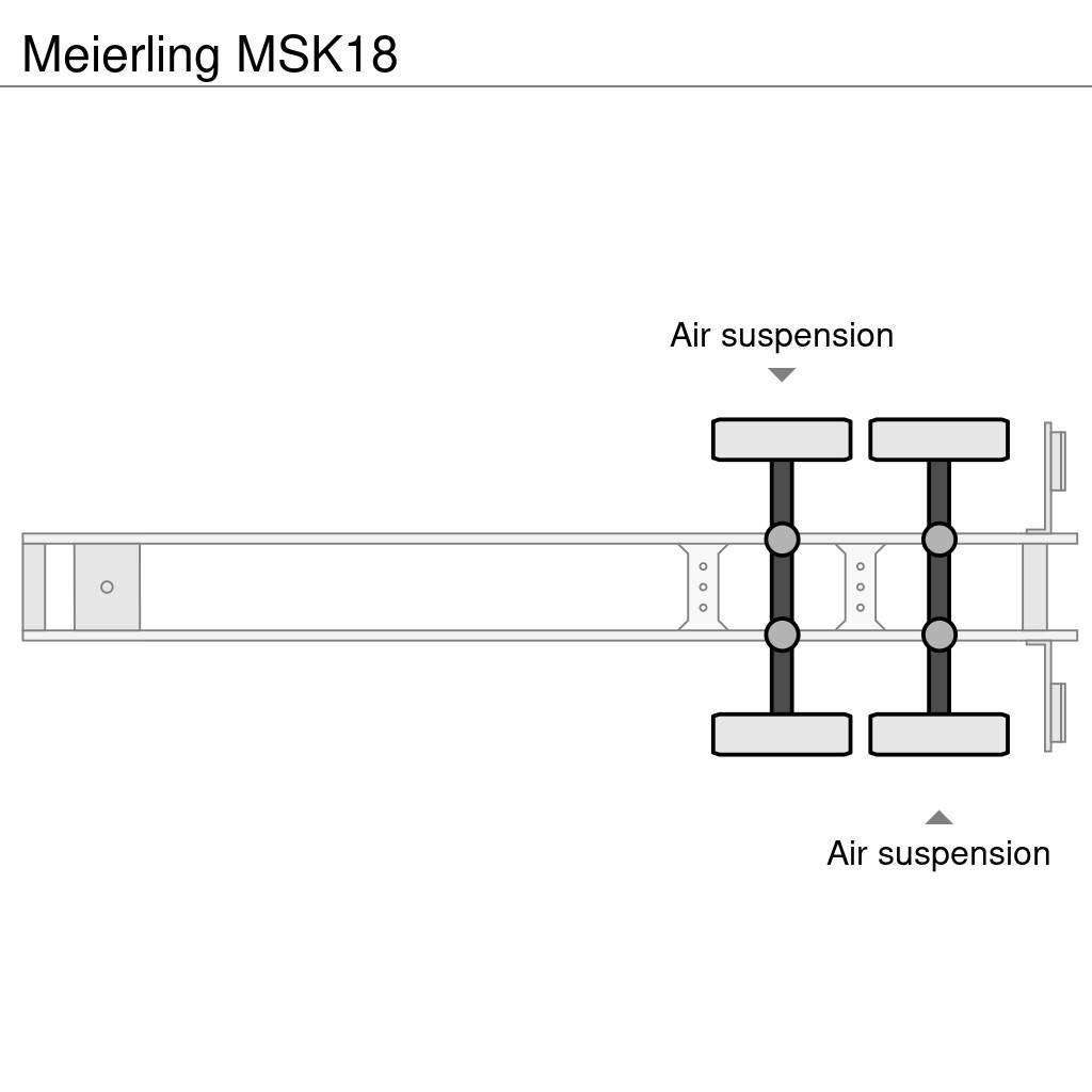 Meierling MSK18 Billenő félpótkocsik
