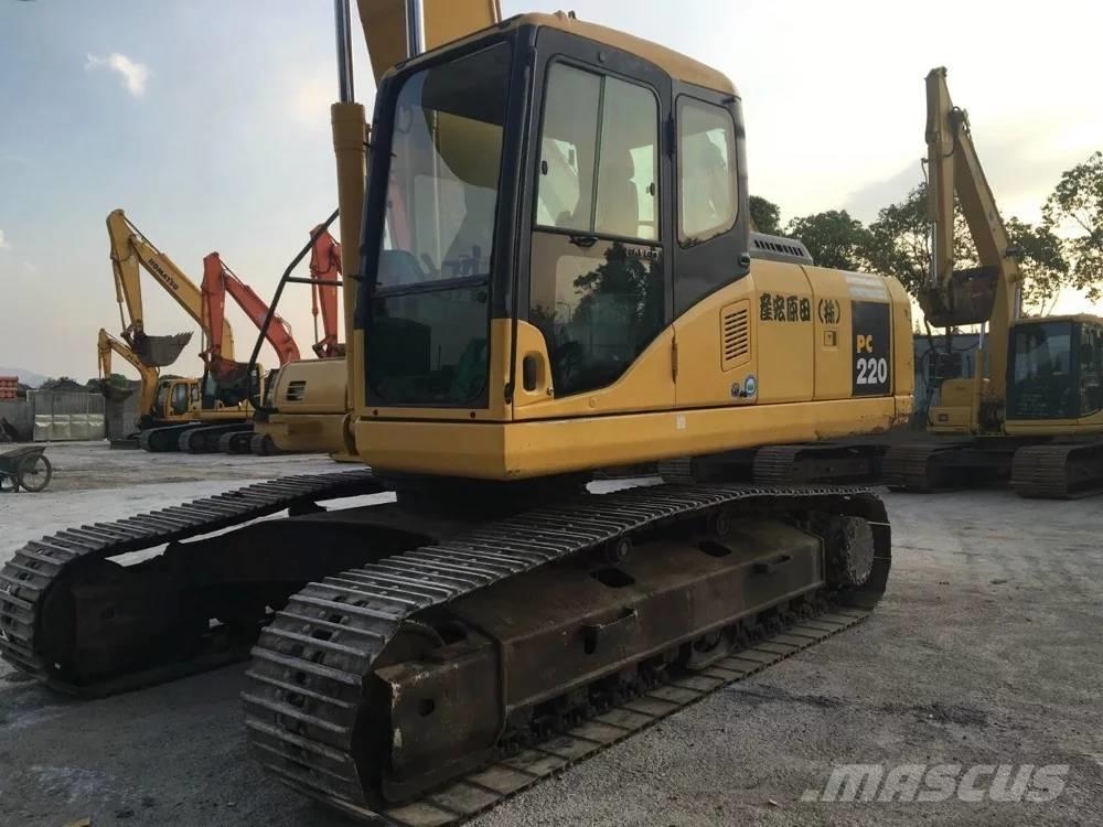 Komatsu pc220-7 Lánctalpas kotrók