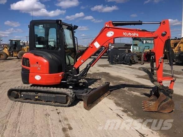 Kubota U 35-4 Mini kotrók < 7t