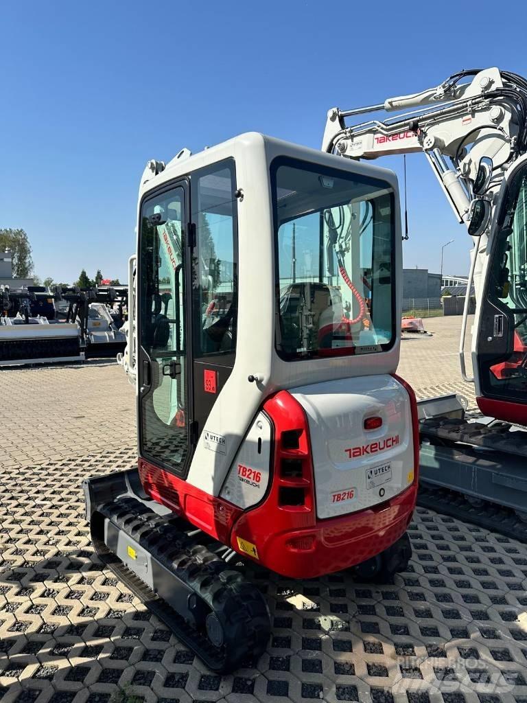 Takeuchi TB216 V0 Mini kotrók < 7t