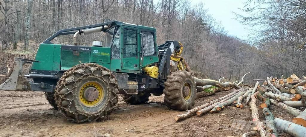 Timberjack 360 Vonszolók