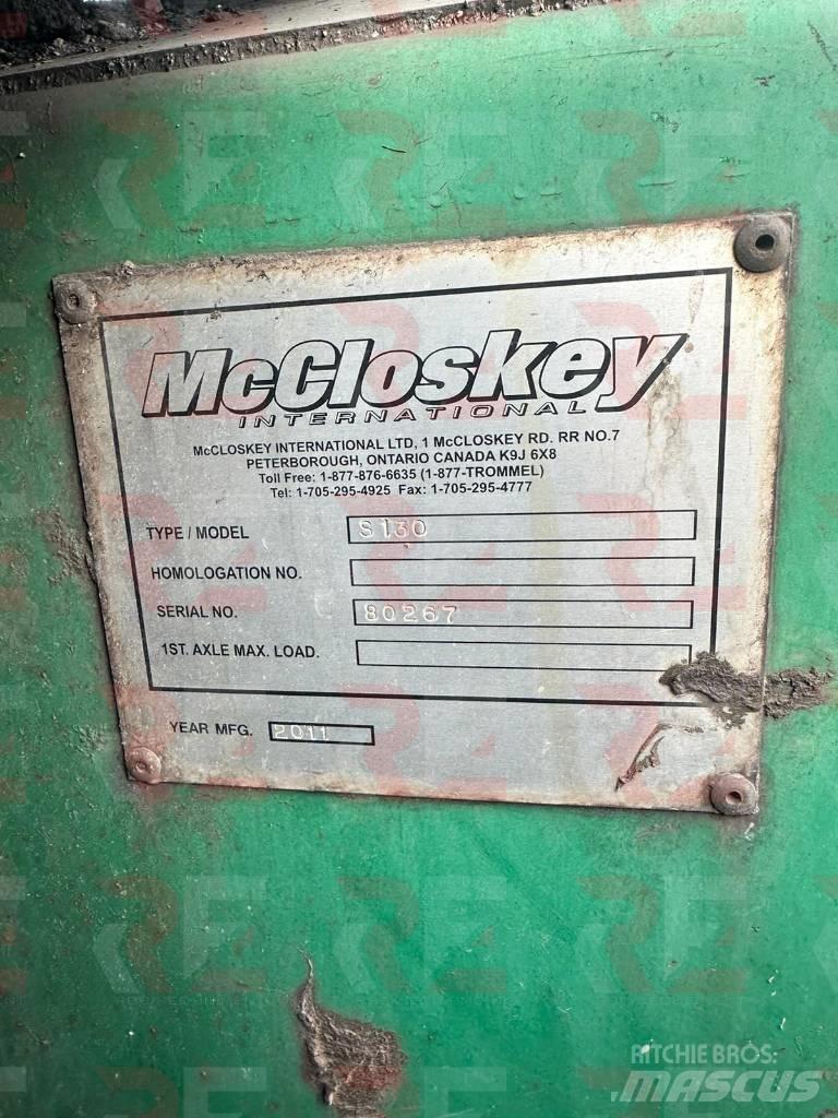 McCloskey S130 Mobil szűrők