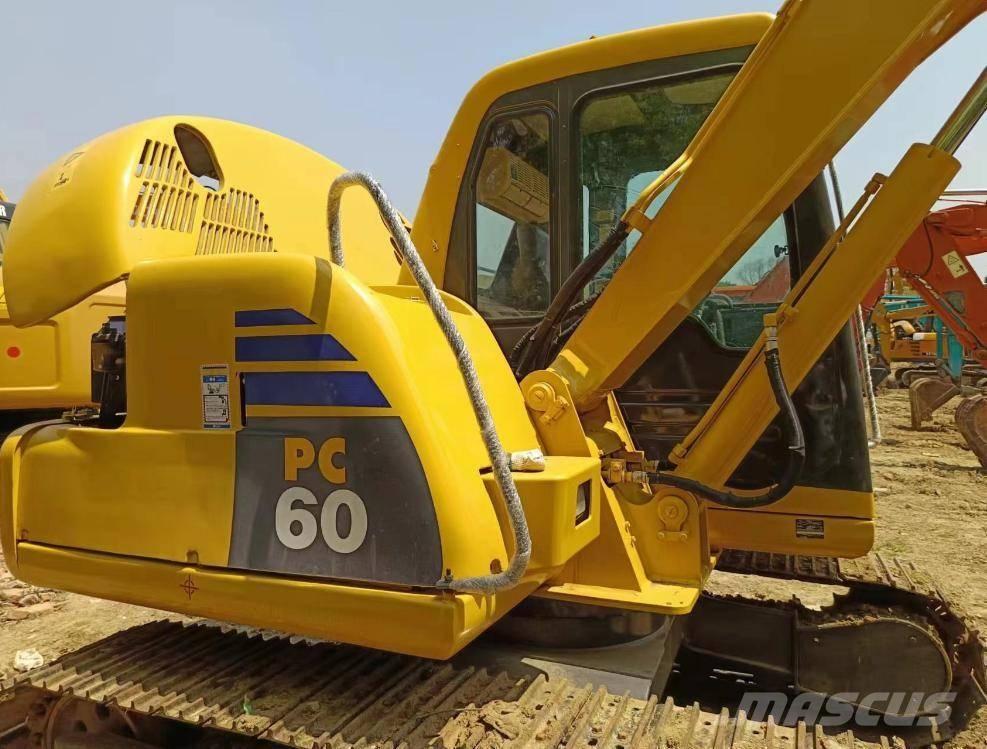 Komatsu PC 60 Mini kotrók < 7t