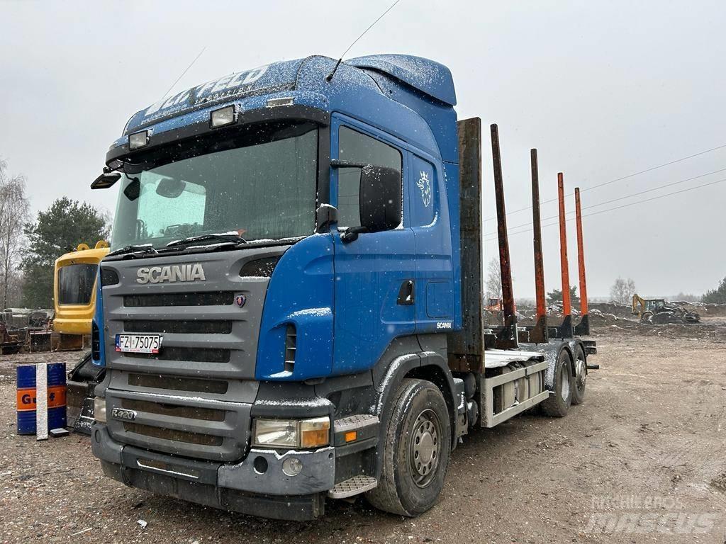 Scania R 420 Rönkszállító teherautók