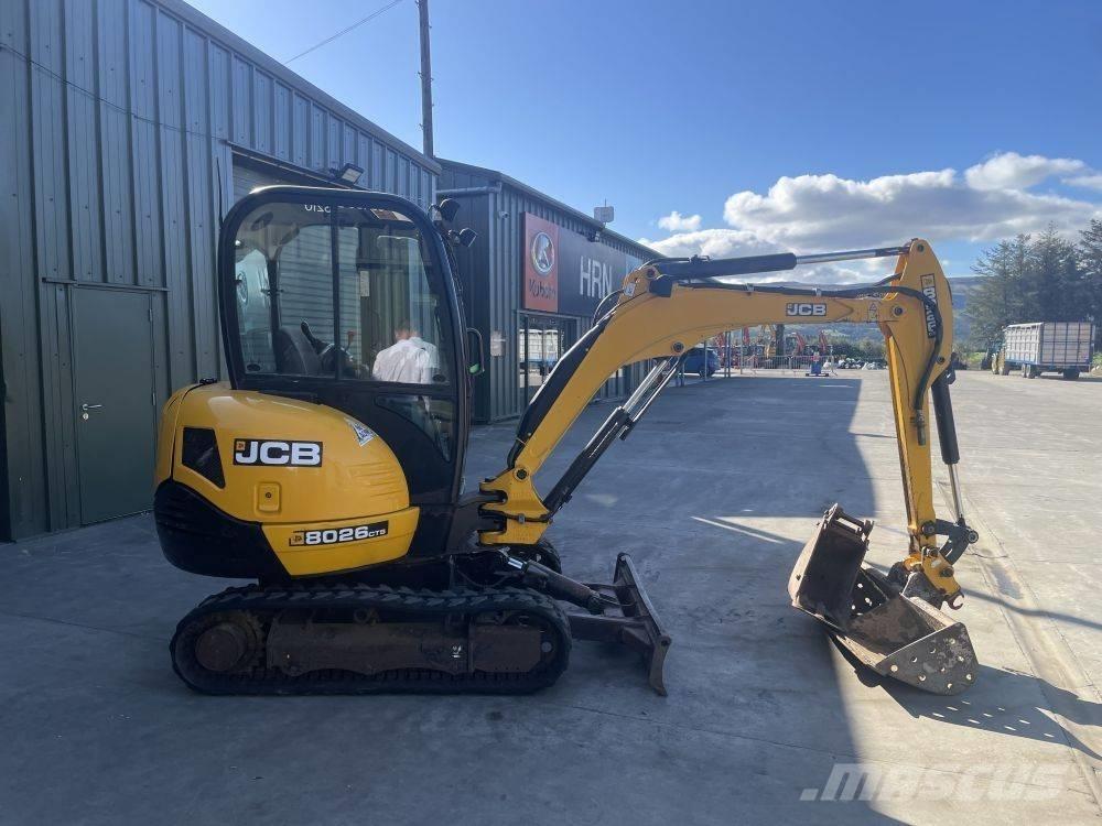 JCB 8026 Mini kotrók < 7t