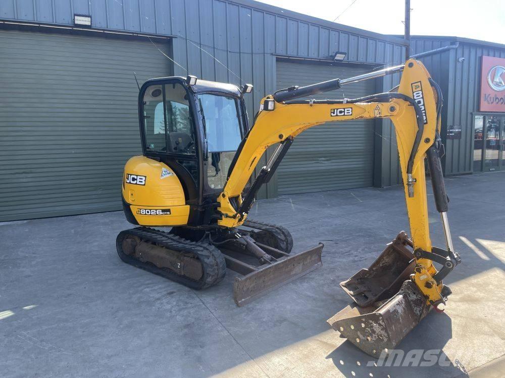 JCB 8026 Mini kotrók < 7t