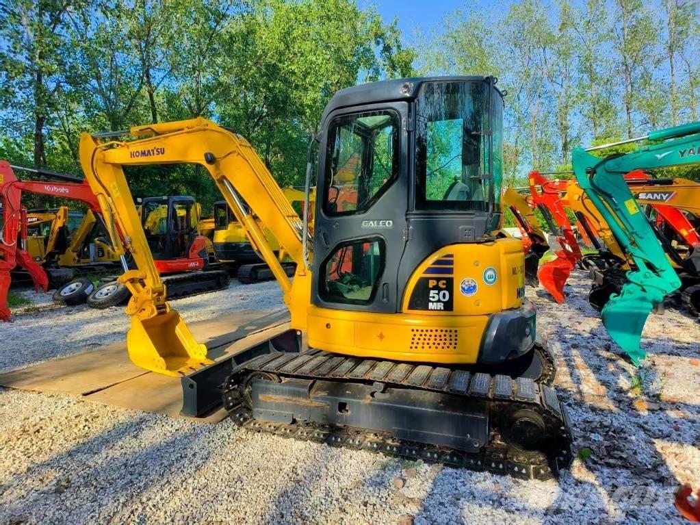 Komatsu PC 50 Mini kotrók < 7t