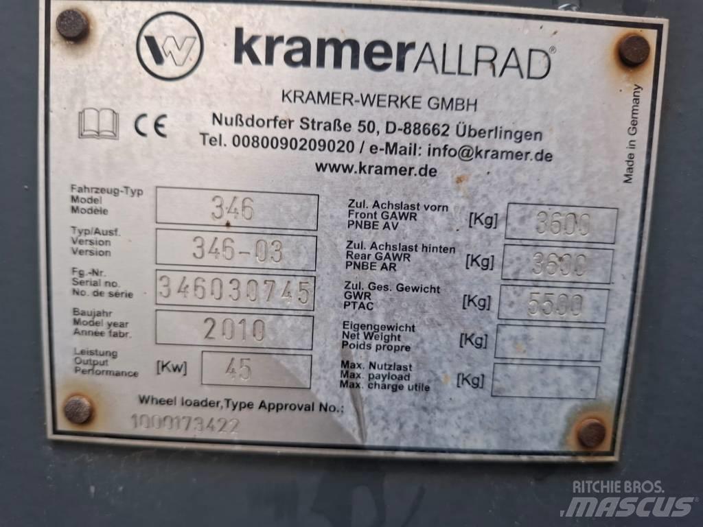 Kramer 750 Gumikerekes homlokrakodók
