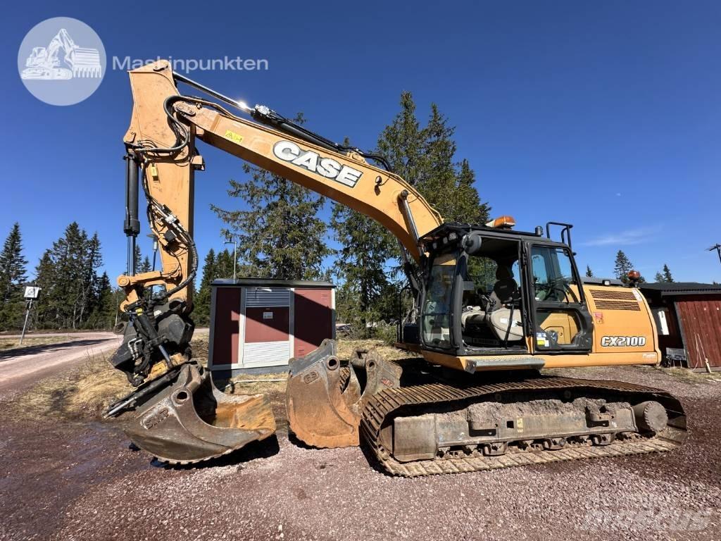 CASE CX 210 D Lánctalpas kotrók