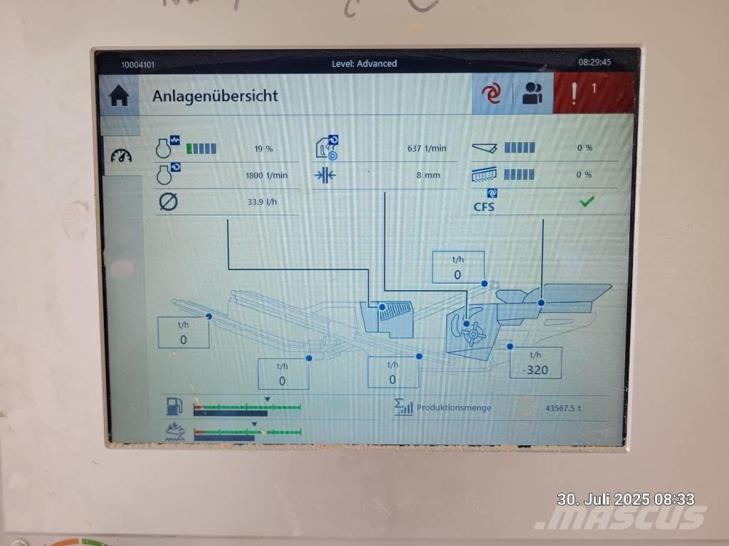 Kleemann MR 130i Pro Osztályozó berendezések