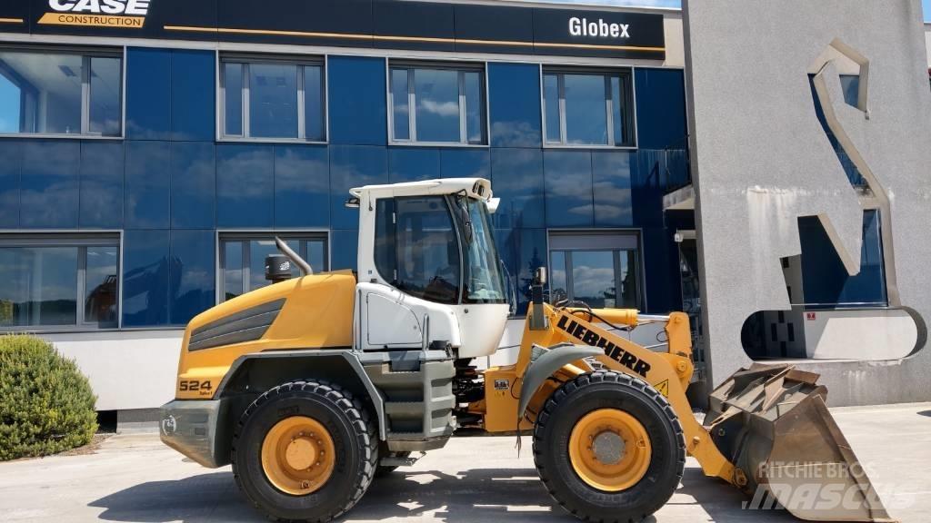 Liebherr L 524 Gumikerekes homlokrakodók