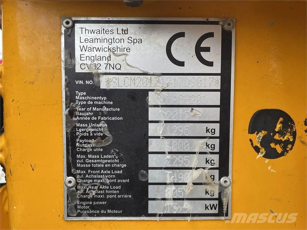 Thwaites 1 ton Mezei dömperek
