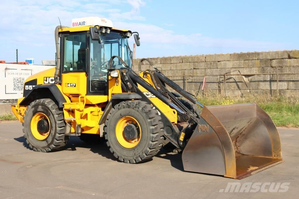 JCB 417 HT T4F Gumikerekes homlokrakodók