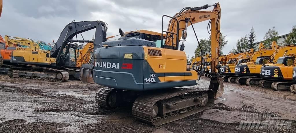 Hyundai HX 140 L Lánctalpas kotrók