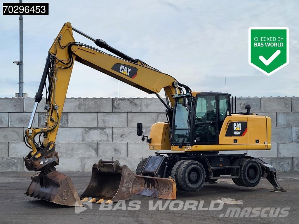 CAT M320 F Gumikerekes kotrók