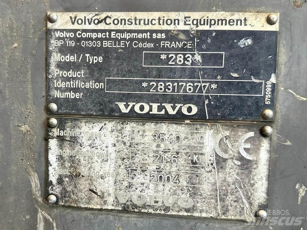 Volvo EC35 Mini kotrók < 7t