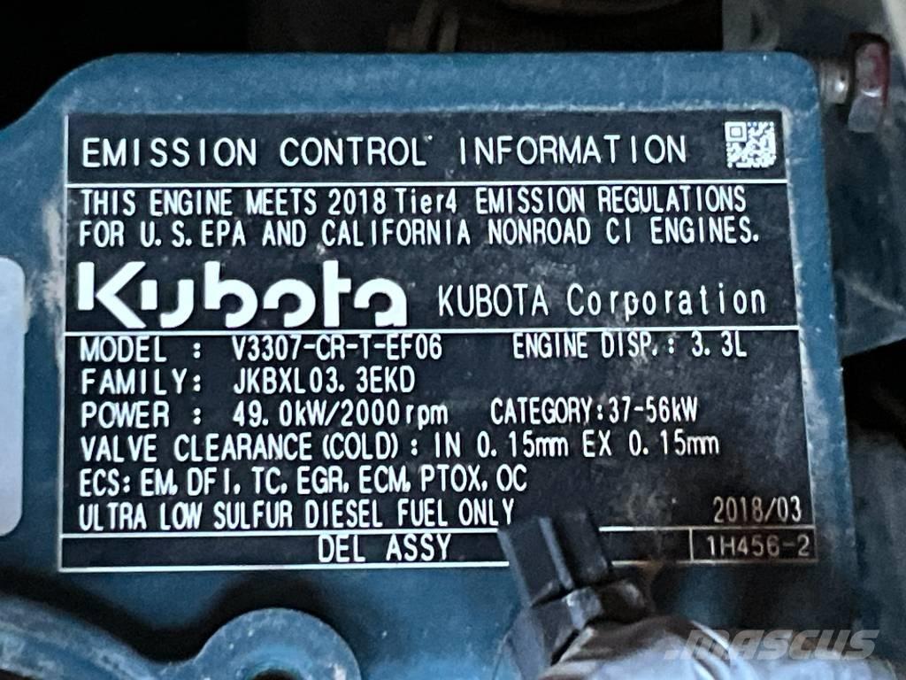 Kubota KX 080-4 A Közepes (midi) kotrók 7 t - 12 t