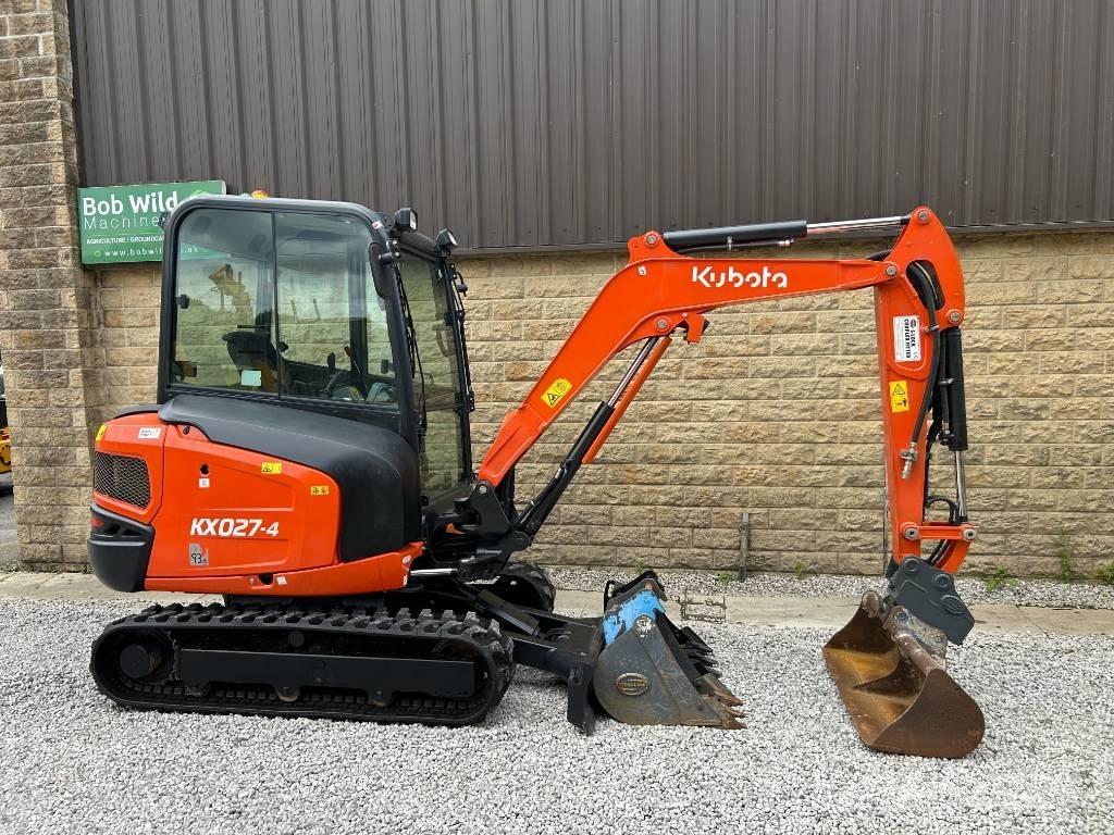 Kubota KX027-4 Mini kotrók < 7t
